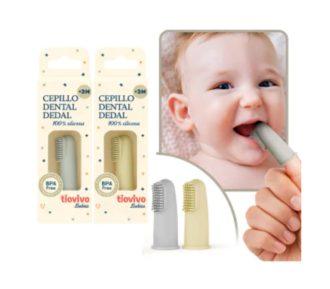 CEPILLO DENTAL MASAJEADOR INFANTIL DE SILICONA