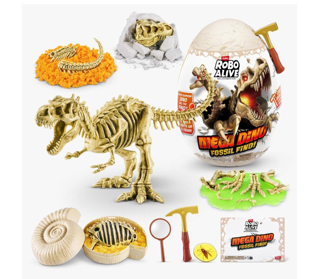 MEGA HUEVO SORPRESA FOSIL 30 cm. "ROBO ALIVE"