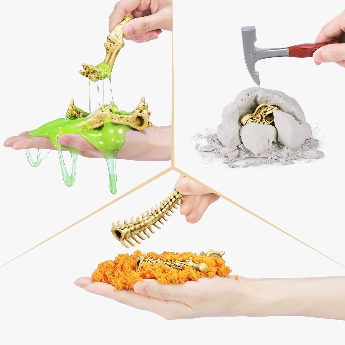 MEGA HUEVO SORPRESA FOSIL 30 cm. "ROBO ALIVE" - Imagen 9
