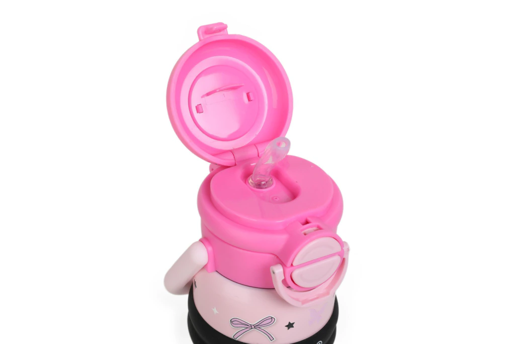 BOTELLA JOURNAL 550 ml. ROSA PASTEL "CHIMOLA" - Imagen 5