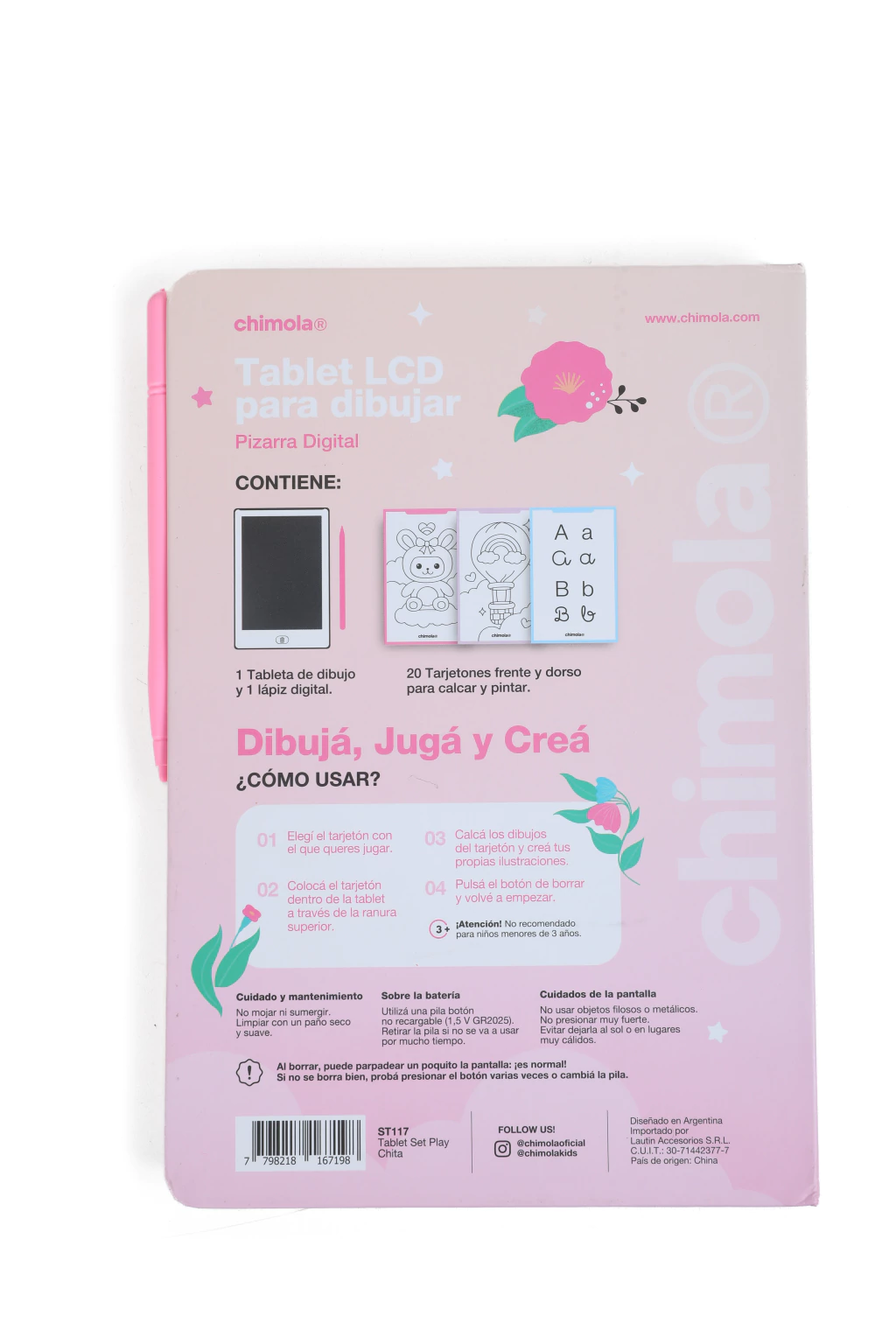 TABLET SET PLAY CHITA "CHIMOLA" - Imagen 3