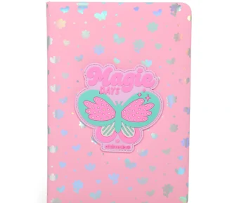 LIBRETA A5 TAPA MARIPOSA ROSA "CHIMOLA"
