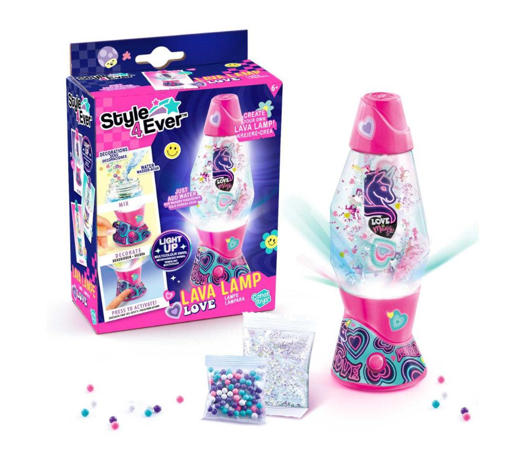 MINI LAMPARA DE LAVA PARA ARMAR CON LUZ "STYLE 4 EVER"