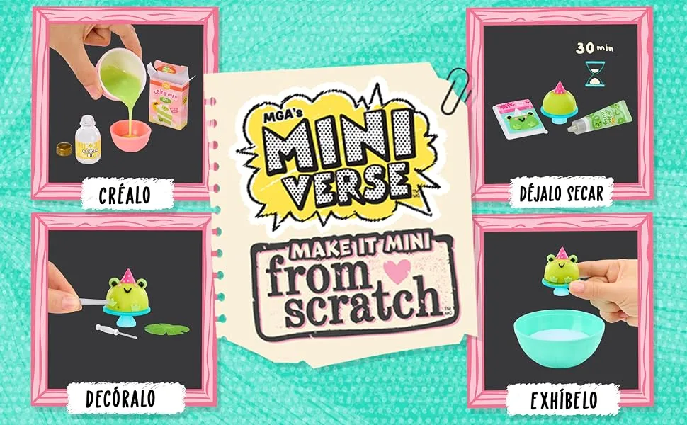 CAPSULA SORPRESA MINIATURAS "FROM SCRATCH MINIVERSE" - Imagen 11