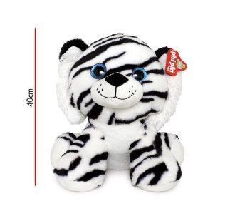 PELUCHE TIGRE BLANCO 40 cm.