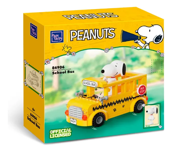 SET DE CONSTRUCCION "BUS ESCOLAR SNOOPY" - Imagen 8