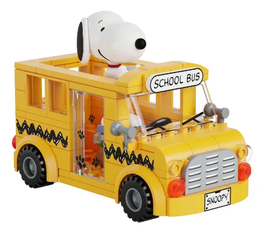 SET DE CONSTRUCCION "BUS ESCOLAR SNOOPY" - Imagen 7