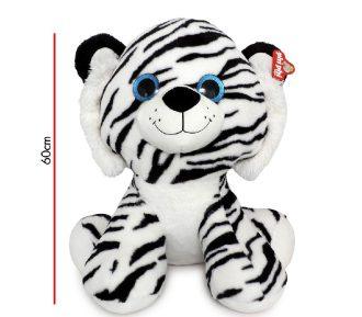 PELUCHE TIGRE BLANCO 60 cm.