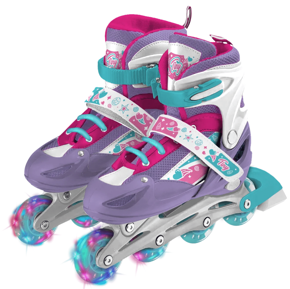 ROLLER "TINY" 3 EN 1 CON RUEDAS INTERCAMBIABLES Y LUCES - Imagen 2