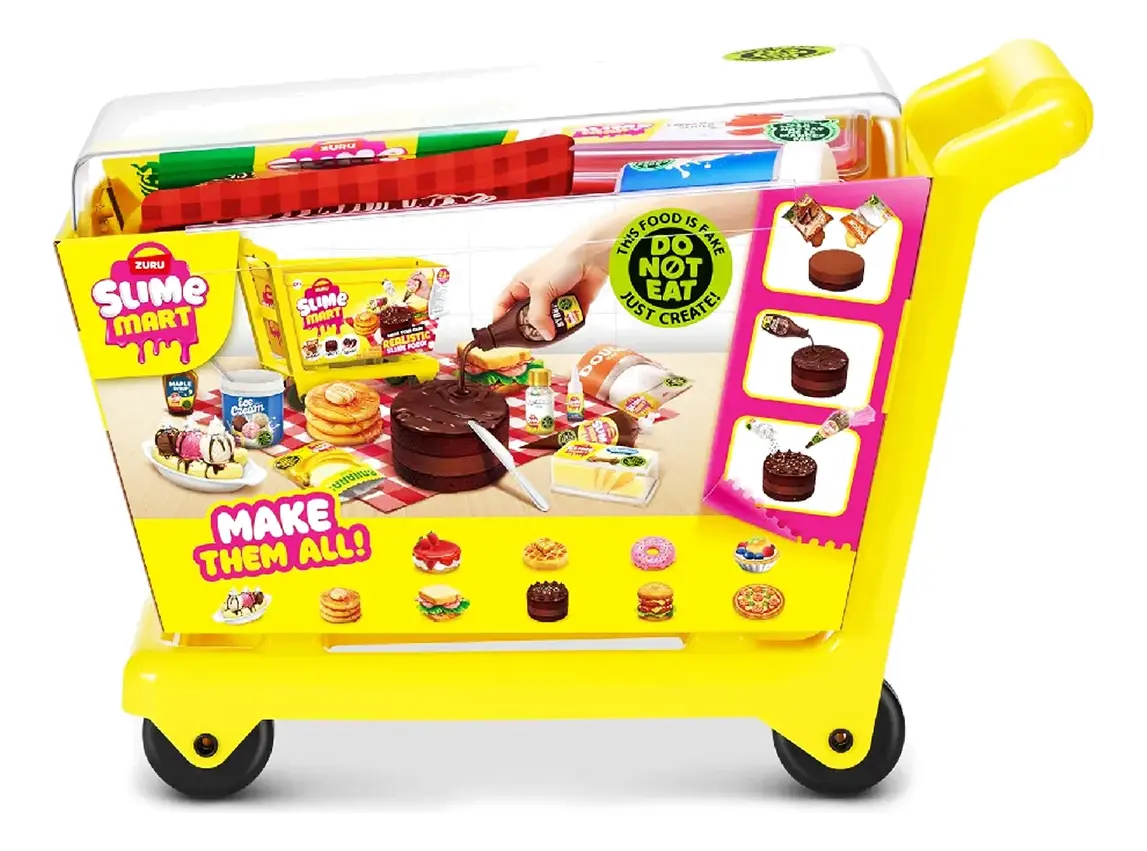 CANASTO DE COMPRAS CREA TU COMIDA "SLIME MART" - Imagen 4