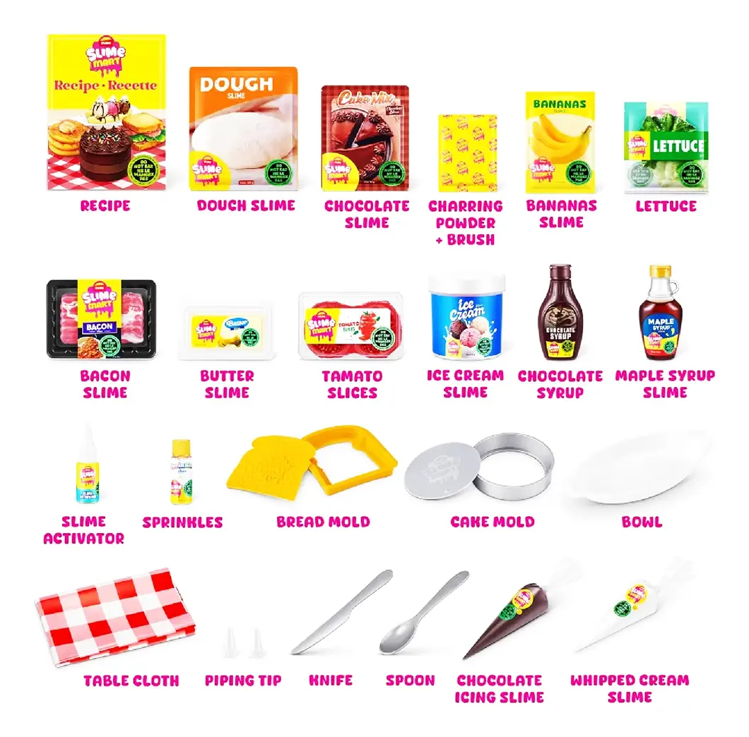 CANASTO DE COMPRAS CREA TU COMIDA "SLIME MART" - Imagen 3