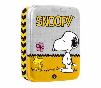 LATA CON ROMPECABEZAS x 24 PIEZAS "SNOOPY"